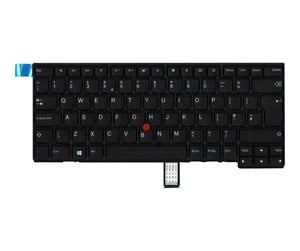 Tastatur - Lenovo Chicony - Bærbart tastatur - til utskifting - Engelsk - Storbritannia - Svart - 01EN497