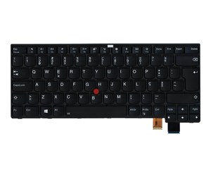 Tastatur - Lenovo Chicony - Bærbart tastatur - til utskifting - Portugisisk - Svart - 01EN704