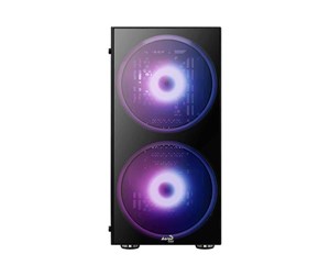 Kabinett - AeroCool Python - Tempered Glass Edition - mid tower - ATX - Kabinett - Tower - Svart - ACCM-PB15033.11