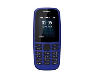 Mobiltelefoner - Nokia 105 (2019) - Blue (EU) - 16KIGL01A08