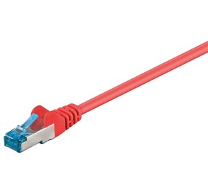 Nettverkskabel - CAT 6A patch cable S/FTP (PiMF) red - 4040849936630