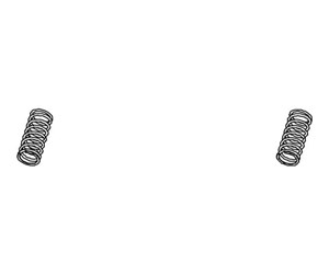 Printertilbehør - Datamax-O'Neil 2PK HEAD ALIGNMENT SPRING - DPR78-2783-01