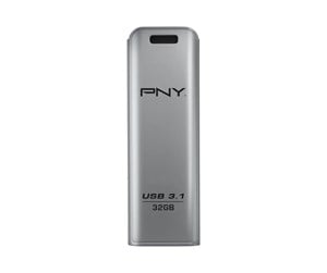 Minnepenn - PNY Elite Steel - 32GB - Minnepenn - FD32GESTEEL31G-EF