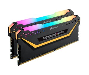 RAM - Corsair Vengeance RGB PRO DDR4-3200 - 16GB - CL16 - Dual Channel (2 pcs) - Intel XMP - Svart med RGB - CMW16GX4M2C3200C16-TUF