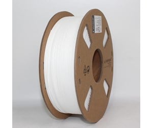 Filament - 3D Printer - Gembird PLA-filament - Hvit - 1.75mm ø - 1 kg - 3DP-PLA1.75-01-W