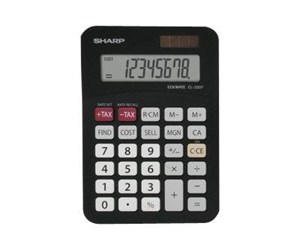 Kalkulator - Sharp EL-330F - desktop calculator - SH-EL330FBBK