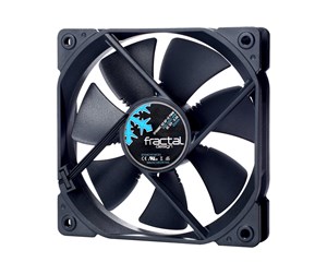 Kabinettvifte - Fractal Design Dynamic X2 GP-12 PWM - Kabinettvifte - 120mm - Svart - FD-FAN-DYN-X2-GP12-PWM-BK