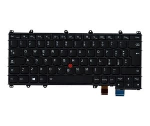 Tastatur - Lenovo Chicony - Bærbart tastatur - til utskifting - Italiensk - Svart - 00PA141