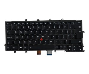 Tastatur - Lenovo Chicony - Bærbart tastatur - til utskifting - Engelsk - Storbritannia - Svart - 01AV529