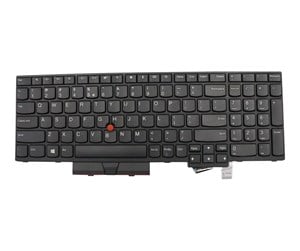 Tastatur - Lenovo - notebook replacement keyboard - with Trackpoint UltraNav - US International - black - Bærbart tastatur - til utskifting - Universal - Svart - 01ER530