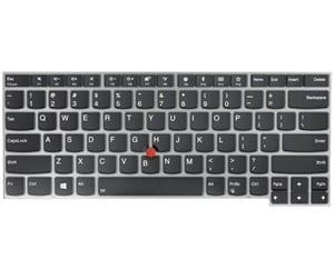 Tastatur - Lenovo Darfon - Bærbart tastatur - til utskifting - Belgisk - Sølv - 01ER834