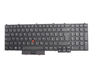 Tastatur - Lenovo Chicony - Bærbart tastatur - til utskifting - Italiensk - Svart - 01HW217