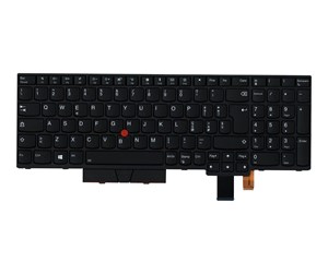 Tastatur - Lenovo Chicony - Bærbart tastatur - til utskifting - Italiensk - Svart - 01HX236