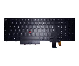 Tastatur - Lenovo Lite-On - Bærbart tastatur - til utskifting - Fransk - Svart - 01HX270