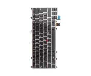 Tastatur - Lenovo Sunrex - Bærbart tastatur - til utskifting - Italiensk - Sølv - 01EN444