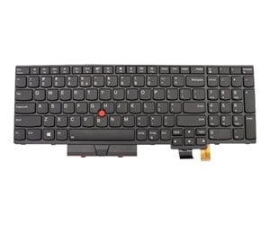 Tastatur - Lenovo Lite-On - Bærbart tastatur - til utskifting - Amerikansk Engelsk - Svart - 01HX288