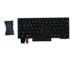 Tastatur - Lenovo Lite-On - Bærbart tastatur - til utskifting - Tysk - Svart - 01YP132