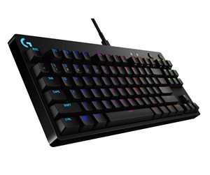 Tastatur - Logitech G PRO (2019) Mechanical Gaming Keyboard - US international - Gamingtastatur - Uten numpad - Svart - 920-009392