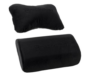 Gamingstol - noblechairs Pillow-set for EPIC/ICON/HERO - Black - Svart - Stoff - NBL-SP-PST-002