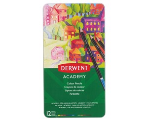 Skrive- & Tegneverktøy - Derwent Colour Pencils (12 Tin) - 2301937