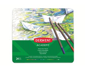 Hobbyartikler - Derwent Watercolour Pencils (24 Tin) - 2301942