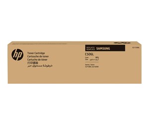 Printertilbehør blekk/toner - HP Samsung SU038A / CLT-C506L Toner Cyan - Laser toner Blå - SU038A