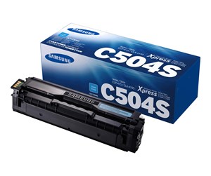 Printertilbehør blekk/toner - HP Samsung SU025A / CLT-C504S Cyan Toner - Laser toner Blå - SU025A