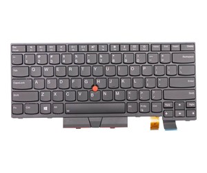 Tastatur - Lenovo Lite-On - Bærbart tastatur - til utskifting - Amerikansk Engelsk - Svart - 01HX459