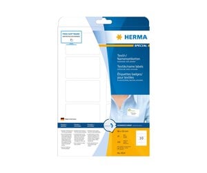 Papir, Fotopapir & Etiketter - HERMA Special Name/textile - 4512