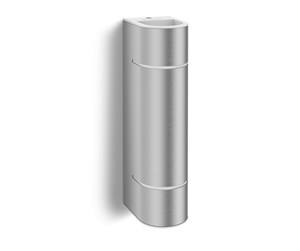 Lamper - Philips Sunset wall lantern inox 2x1W SELV - 915004499401