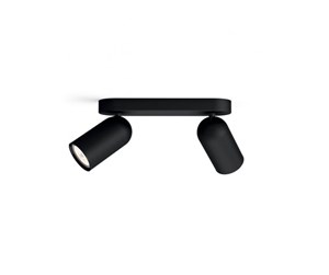 Lamper - Philips PONGEE bar/tube black 2xNW - 915005531001