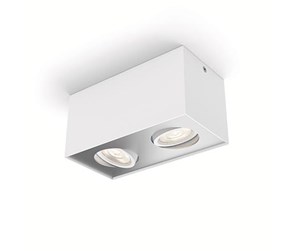 Lamper - Philips BOX special form white 2x4.5W SELV - 915005528101