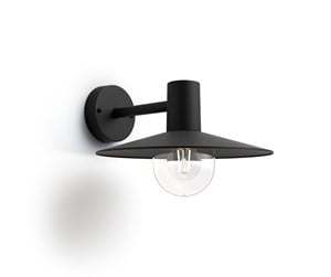 Lamper - Philips Skua utendørs vegglampe, sort - 915005553401