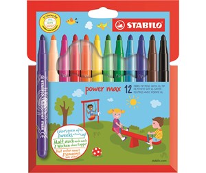 Hobbyartikler - STABILO Extra-thick fibre-tip pen for the youngest children - 980/12-01