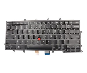 Tastatur - Lenovo Lite-On - Bærbart tastatur - til utskifting - Amerikansk Engelsk - Svart - 01AV540