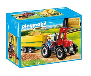 Playmobil - Playmobil Country - Traktor med tilhenger - 70131