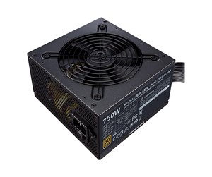 Strømforsyning (PSU) - Cooler Master MWE Bronze V2 750 Strømforsyning (PSU) - 750 Watt - 120 mm - ATX 2.52 - 80 Plus Bronze sertifisert - MPE-7501-ACAAB-EU