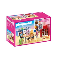 Playmobil - Playmobil Dollhouse - Familiekjøkken - 70206