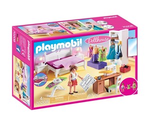 Playmobil - Playmobil Dollhouse - Soverom med syhjørne - 70208