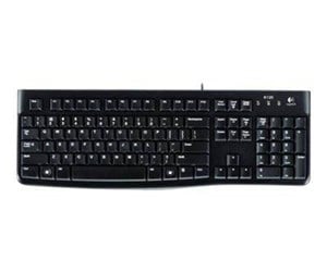 Tastatur - Logitech K120 Keyboard for Business - IT - Tastatur - Italiensk - Svart - 920-002517