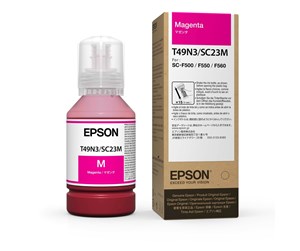 Printertilbehør blekk/toner - Epson C13T49N300 / T49N Dye Sub Magenta Ink 140ml - Blekkrefill Rød - C13T49N300