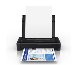 Skriver - Epson WorkForce WF-110W Mobile Printer Blekkskriver - Farge - Blekk - C11CH25401