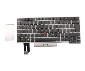 Tastatur - Lenovo Chicony - Bærbart tastatur - til utskifting - Nordisk - Sølv - 01YN379