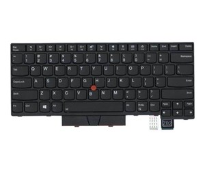 Tastatur - Lenovo Darfon - Bærbart tastatur - til utskifting - Amerikansk Engelsk - Svart - 01HX499