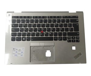 Tastatur - Lenovo Darfon - Bærbart tastatur - til utskifting - Spansk - Sølv - 01LV032