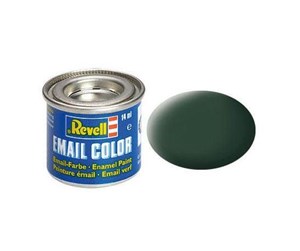 Modellsett - Revell enamel paint # 68-dark green Matt - 32168