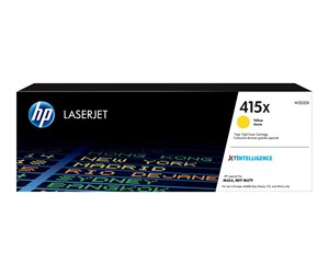 Printertilbehør blekk/toner - HP 415X / W2032X High Capacity Yellow Toner - Laser toner Yellow - W2032X