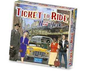 Brettspill & Puslespill - Days of Wonder Ticket to Ride New York Nordic - DOW720960