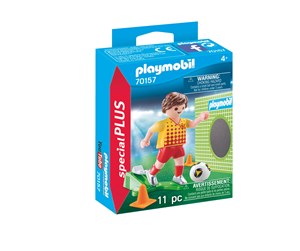 Playmobil - Playmobil Special PLUS - Fotballspiller med mål - 70157