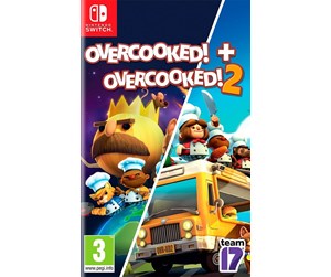 Spill - Overcooked + Overcooked 2 Double Pack - Nintendo Switch - Party - 5056208806116